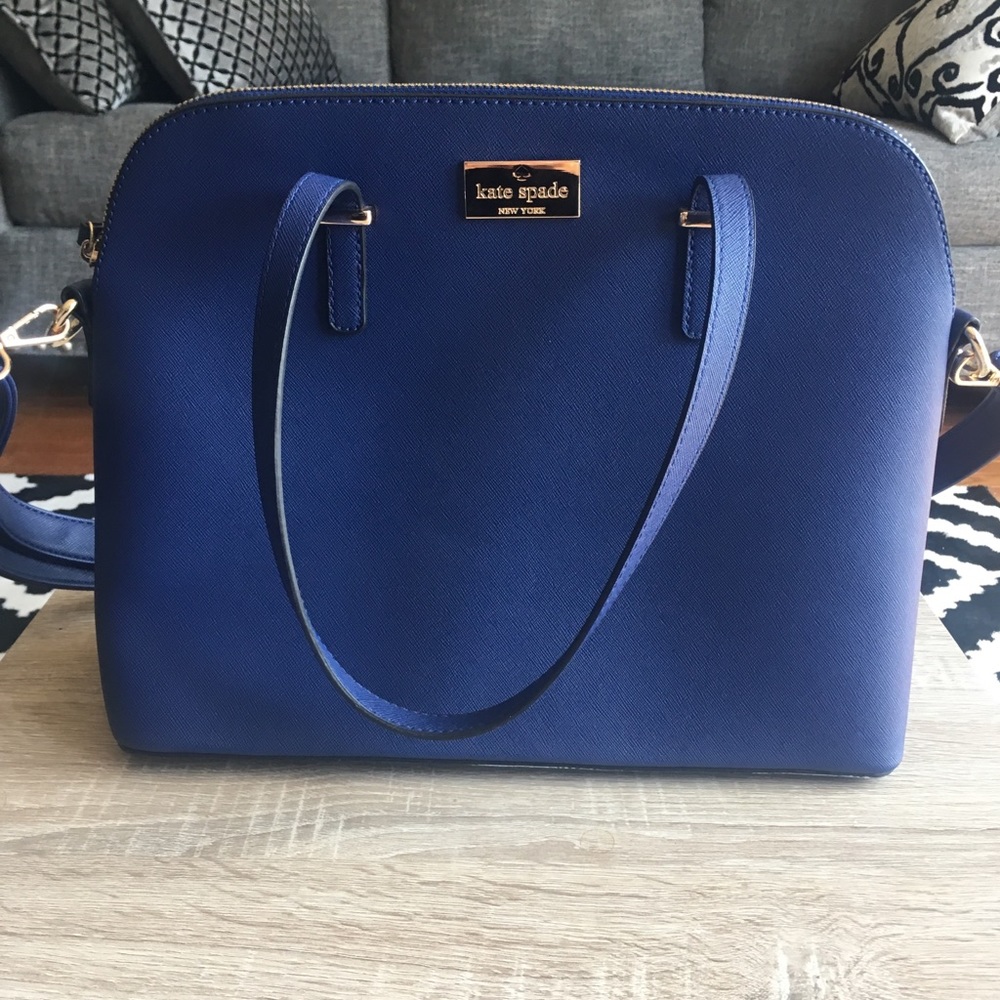 NWOT Navy Kate Spade Satchel